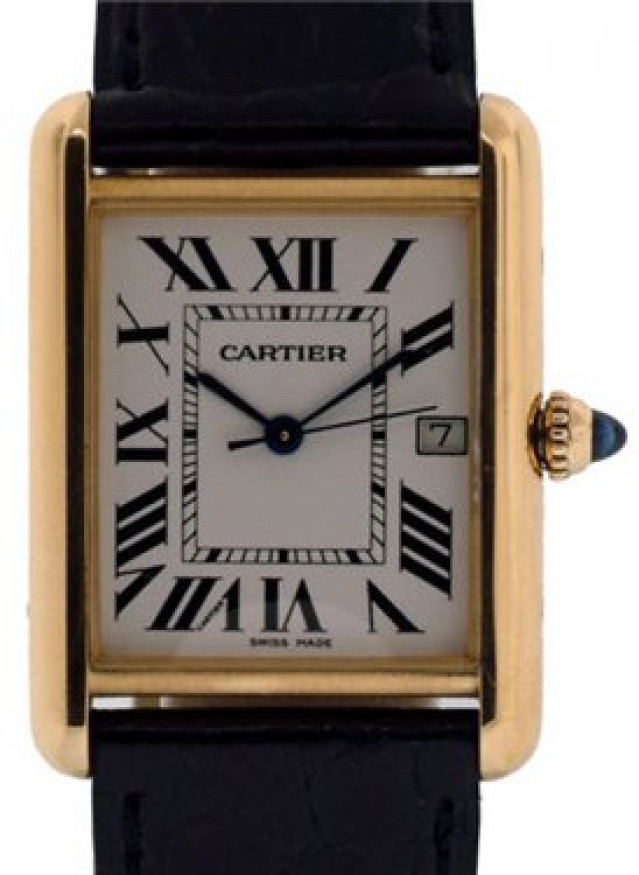Pre-Owned Cartier Tank Louis W1529756 Watch